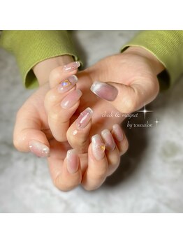 トータルビューティーローズ(Rose)/チークマグネットネイル