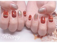 ハーティー(Hearty)/べっ甲ネイル