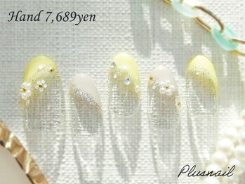プラスネイル 自由が丘店(PLUS NAIL)/【2601】定額7,689円春ネイル
