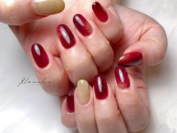 ブランシュ(BLANCHE)/ぶどうネイル