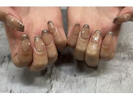ラメフレンチ