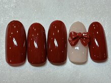 ネイルアンドアイラッシュ ネネ/リボン　パーツ　立体