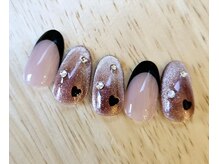 ループスネイルスペース 日吉店(Loops Nail Space)の雰囲気（大人ガーリーデザイン♪）