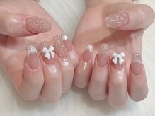 エムプラスネイル 新宿(M+Nail)/キルティングネイル