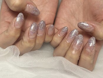 秋桜./ラメグラデーション