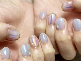 オーロラフィルムネイル