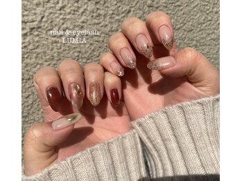 ネイル&アイラッシュ ルミア(Nail & Eyelash LUMIA)/ニュアンスネイル