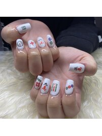 麻雀ネイル♪