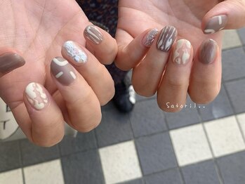 サトリネイルルーム 西宮北口(satori nail room)/ウリボー//