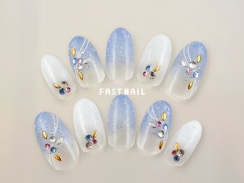 ファストネイル 広島パルコ店(FAST NAIL)/着物ネイル 8,580円 【11984】