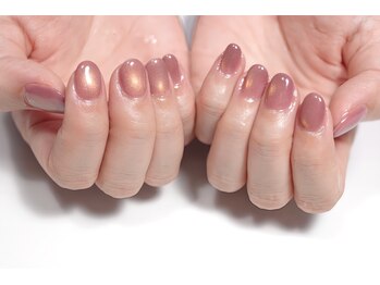 ヒュッゲ(Hygge)/オレンジラメマグネット