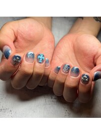 ラメグラデーション[新宿]