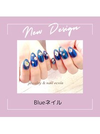 Blueネイル