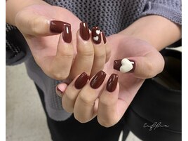 ～秋冬ハートネイル～