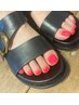 【再来】Foot  ワンカラー　/丁寧甘皮周りケア・フットバス付き　¥6800
