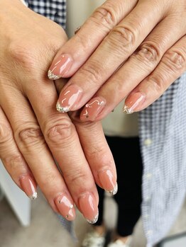 モーヴ(MAUVE)/ラメフレンチ