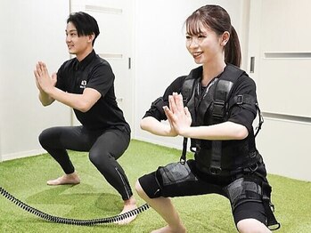 ボディメンテナンス 池下の写真/短時間でもカロリー消費!綺麗に痩せる!【全身EMSトレーニング¥1980】運動が苦手でもマンツーマンサポート♪