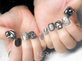 ヌル ネイル 新宿(NURU NAIL)/個性派/韓国/粘土/西新宿