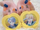 ＃秋ネイル＃チェック