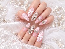 スウィートハート(Sweet Heart)/ピンクツイード×立体リボン