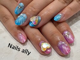 マーメイド×オーロラミラー×夏