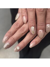 クリスマスネイル