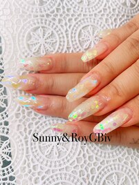 キラキラホロネイル