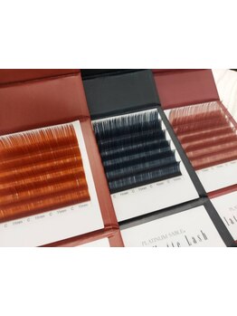 エクステの種類が豊富