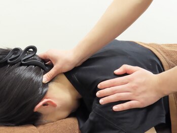 東京肩こりの写真/強めがお好みの方、スッキリしたいなら当店にお任せください！肩甲骨はがしや根強い肩こりにもアプローチ◎
