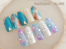 ネイルサロン アリーヌ(ＡＬＩＮＥ)/【定額】VIPコース￥8900