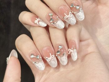 ナユキネイル 渋谷店(NA.YUKI NAIL)/甘すぎない可愛いネイル