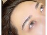 【メンズ眉毛】アイブロウWAX(間引きなし)+眉毛メイク