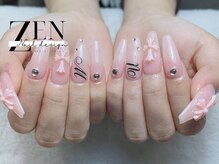 ゼン ネイル デザイン 池袋(ZEN NAIL DESIGN)/題長さだしやり放題×つけ放