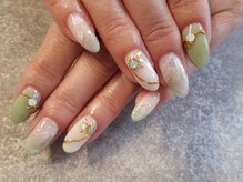 パステル(PASTEL)/くすみグリーン