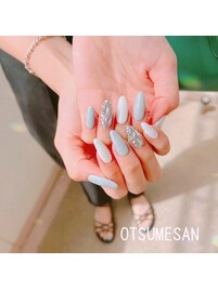 敷き詰めネイル