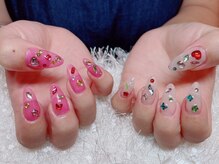 レアネイル 新宿(le'a nail)/ストーンネイル