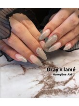 ハニービー(Honey Bee)/シンプルロングネイル