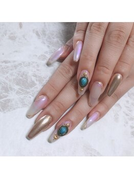 カイズプライベートネイルサロン(Kai's)/ターコイズネイル