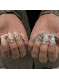 色変えネイル
