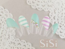 春のパステルストライプ★