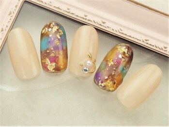 ネイルズガッシュ 蒲田東口店(NAILsGUSH)/＊アースマーブル＊