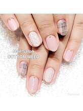 ネイルサロン コットンウィード(Nail Salon COTTON WEED)/ニットネイル&チェックアート