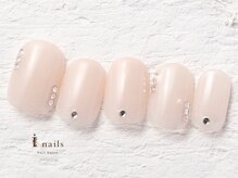 ジェミーネイル エビス(Jemiy nail ebisu)/シンプルヌーディー7650yen