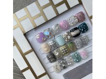 foot nailのデザインも豊富!