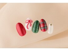 エムスラッシュ ネイル センター北店(M.SLASH)/クリスマスネイル