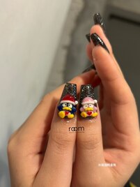ミディアムスカルプ×３Dパーツ