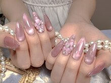 モアネイル 新宿/ワンホンネイル/持ち込み/新宿