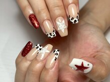 ジェミーネイル シンジュク(Jemiy nail shinjuku)/【Miku】レオパードネイル¥8600