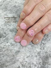 プライベート ネイルサロン マーマ(murmur)/紫陽花ネイル