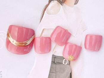 ネイルサロンフォーユー(for u)/ミラーニュアンス￥6500